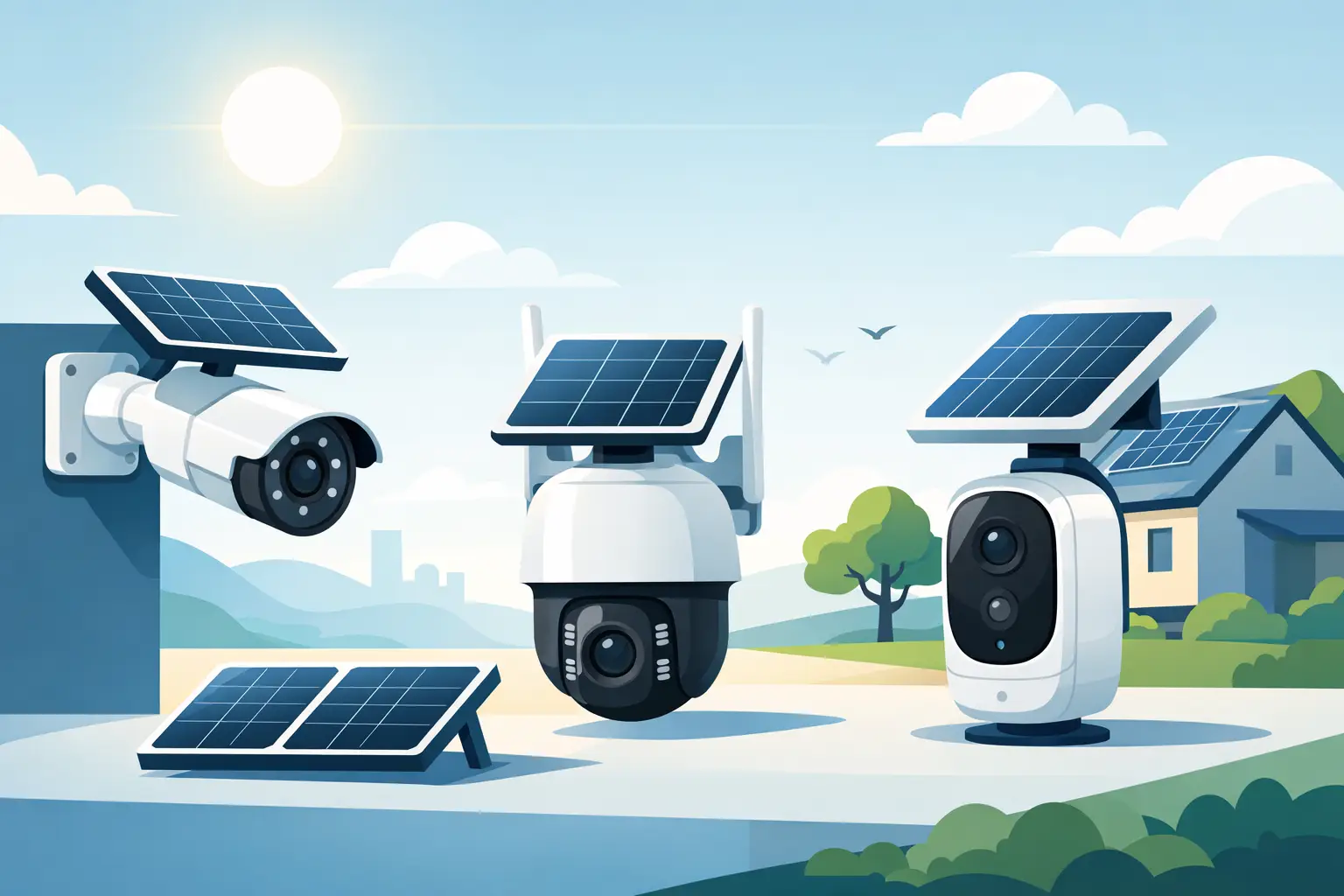 10 Best Solar Powered Security Cameras