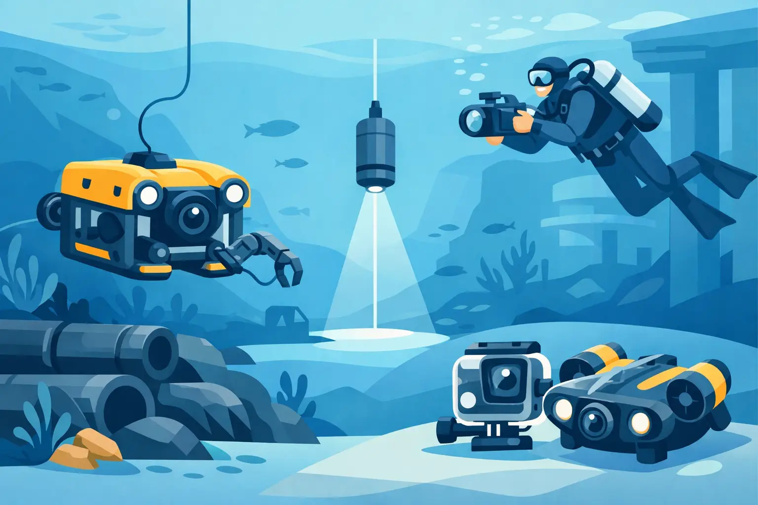 8 Best Underwater Cameras for Inspections