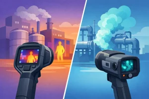 Thermal vs Gas Leak Cameras: Which Fits?