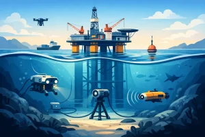 How to Monitor Offshore Platform Underwater