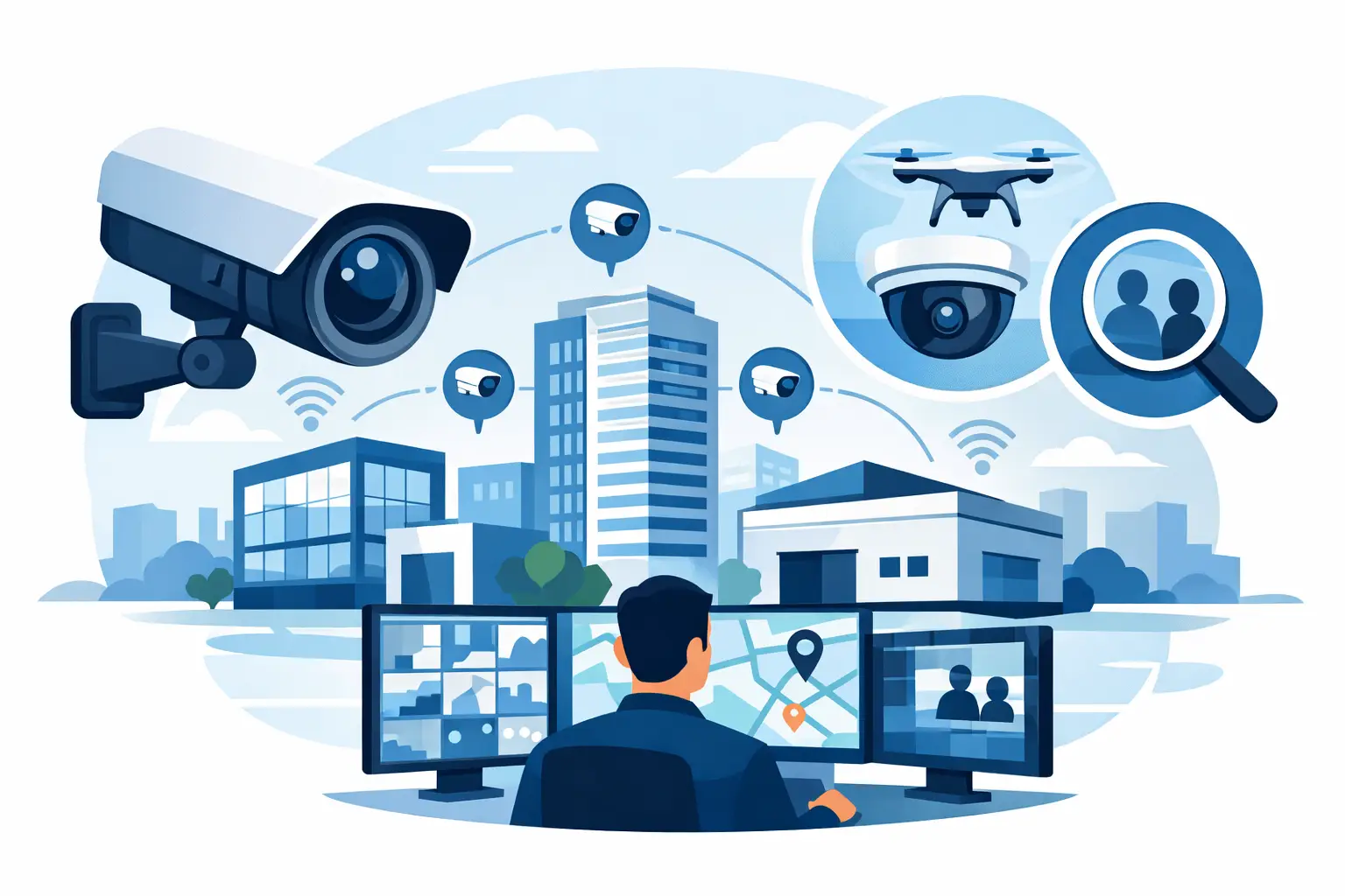 How to Plan Multi Building Surveillance