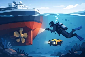 How to Inspect Ship Hulls Underwater Safely