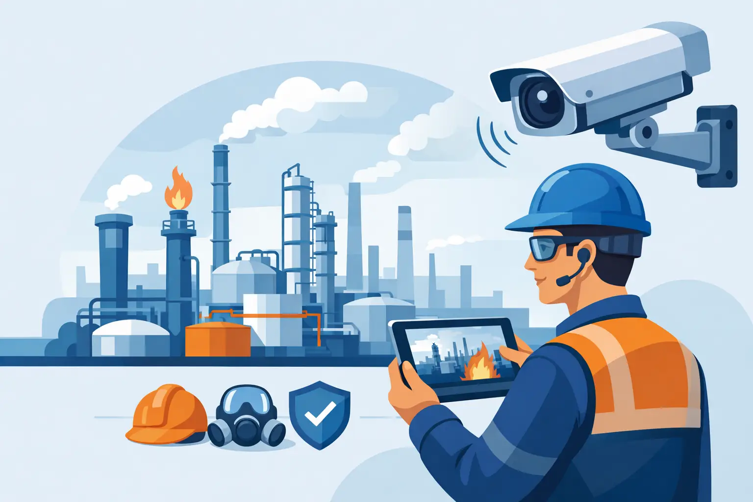 How to Install Refinery Gas Cameras Safely