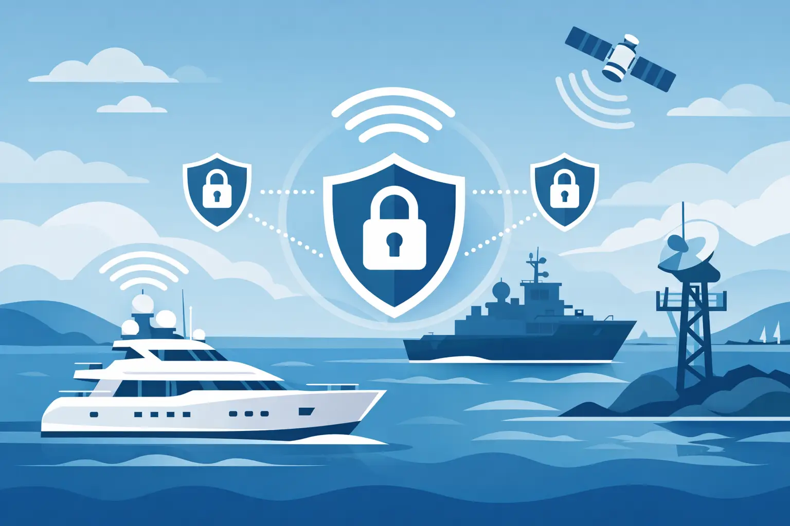 Marine WiFi Systems for Secure Vessel Networks