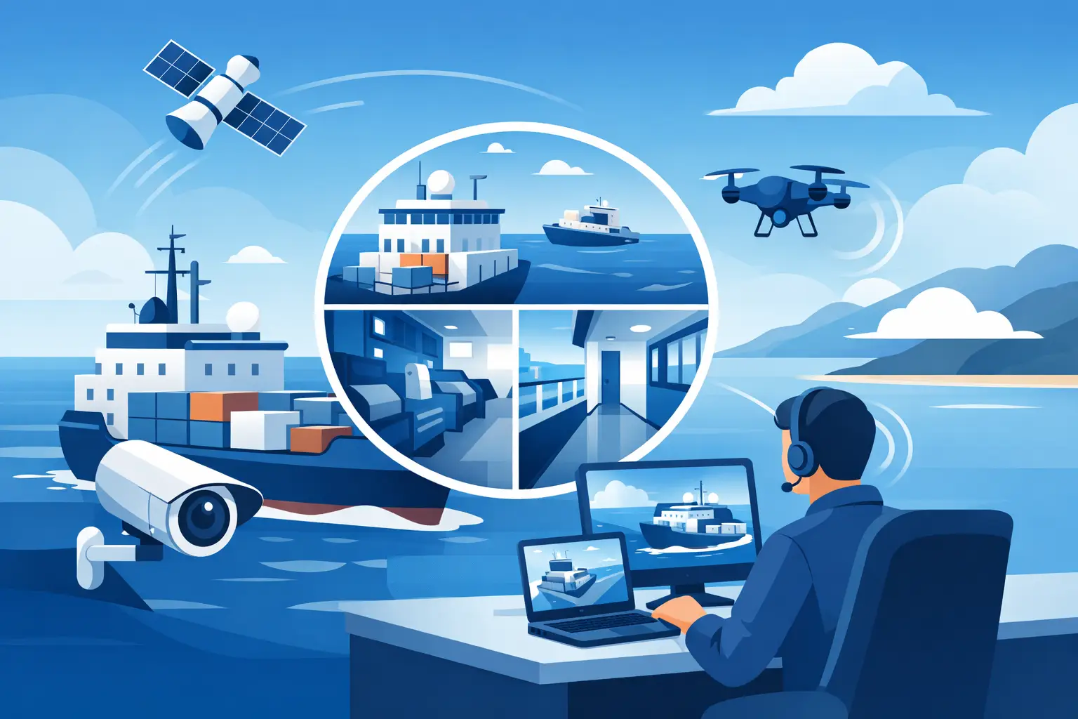 Remote Vessel CCTV Access That Works at Sea