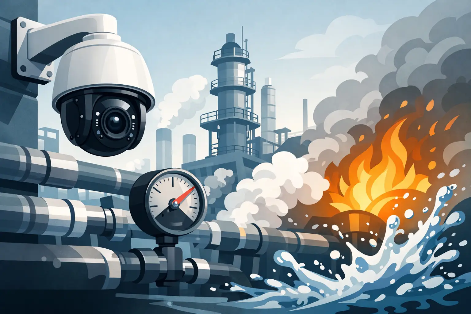 Industrial CCTV That Performs Under Pressure