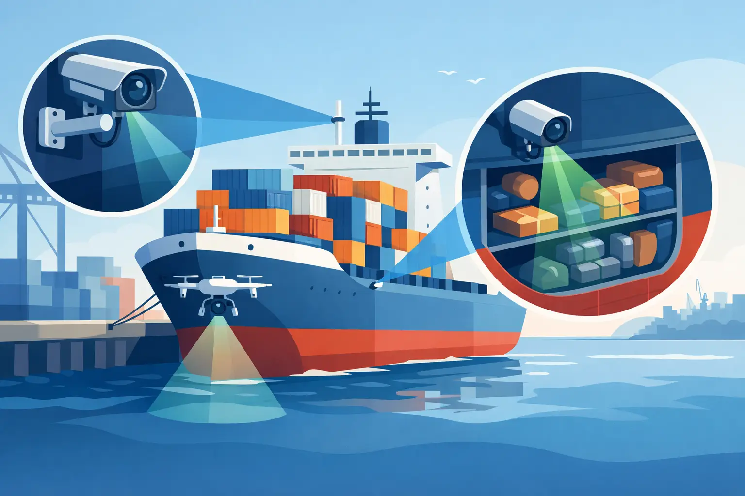Ship Hull Contraband Detection Camera Systems