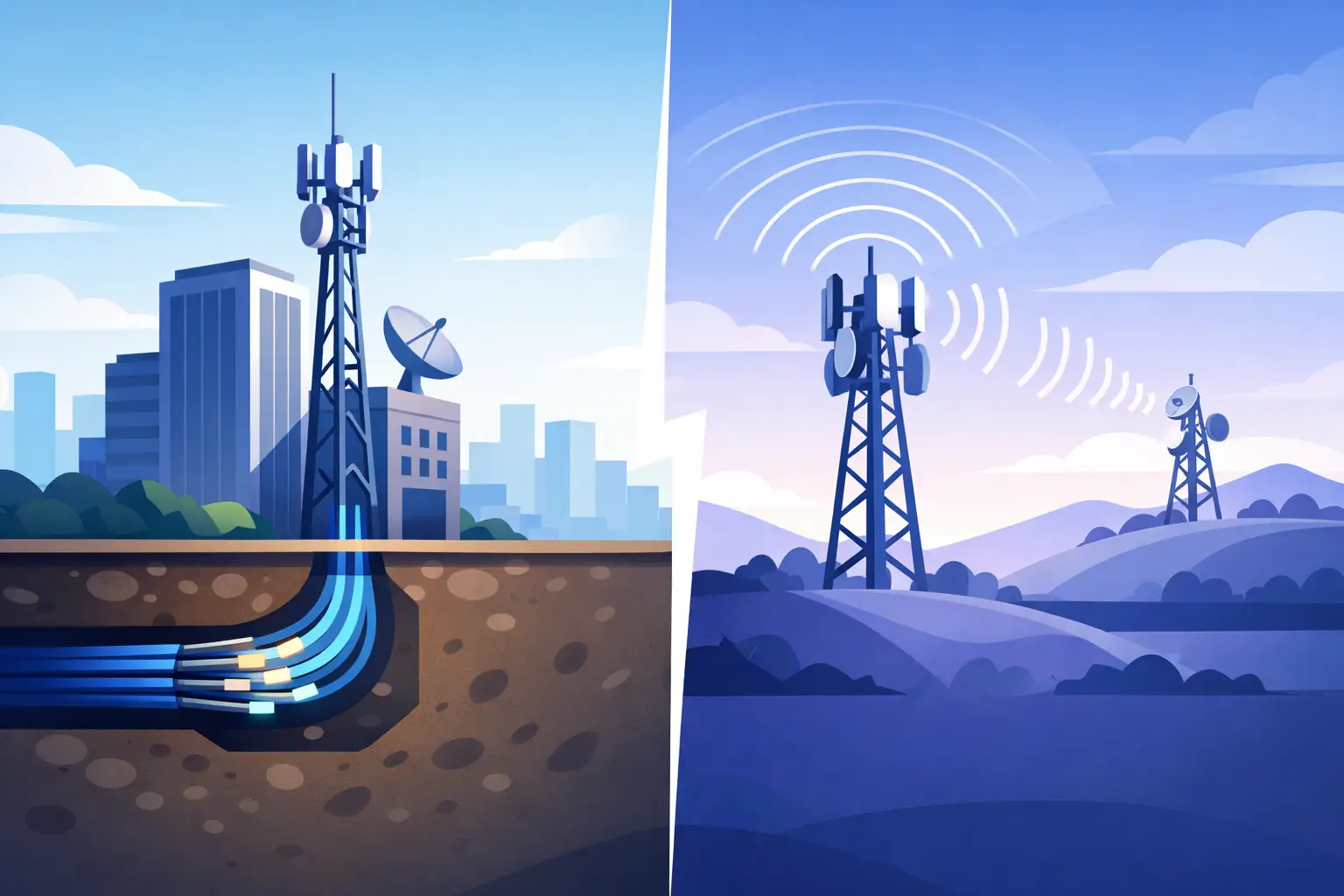 Fiber Versus Wireless Backhaul: Which Fits?