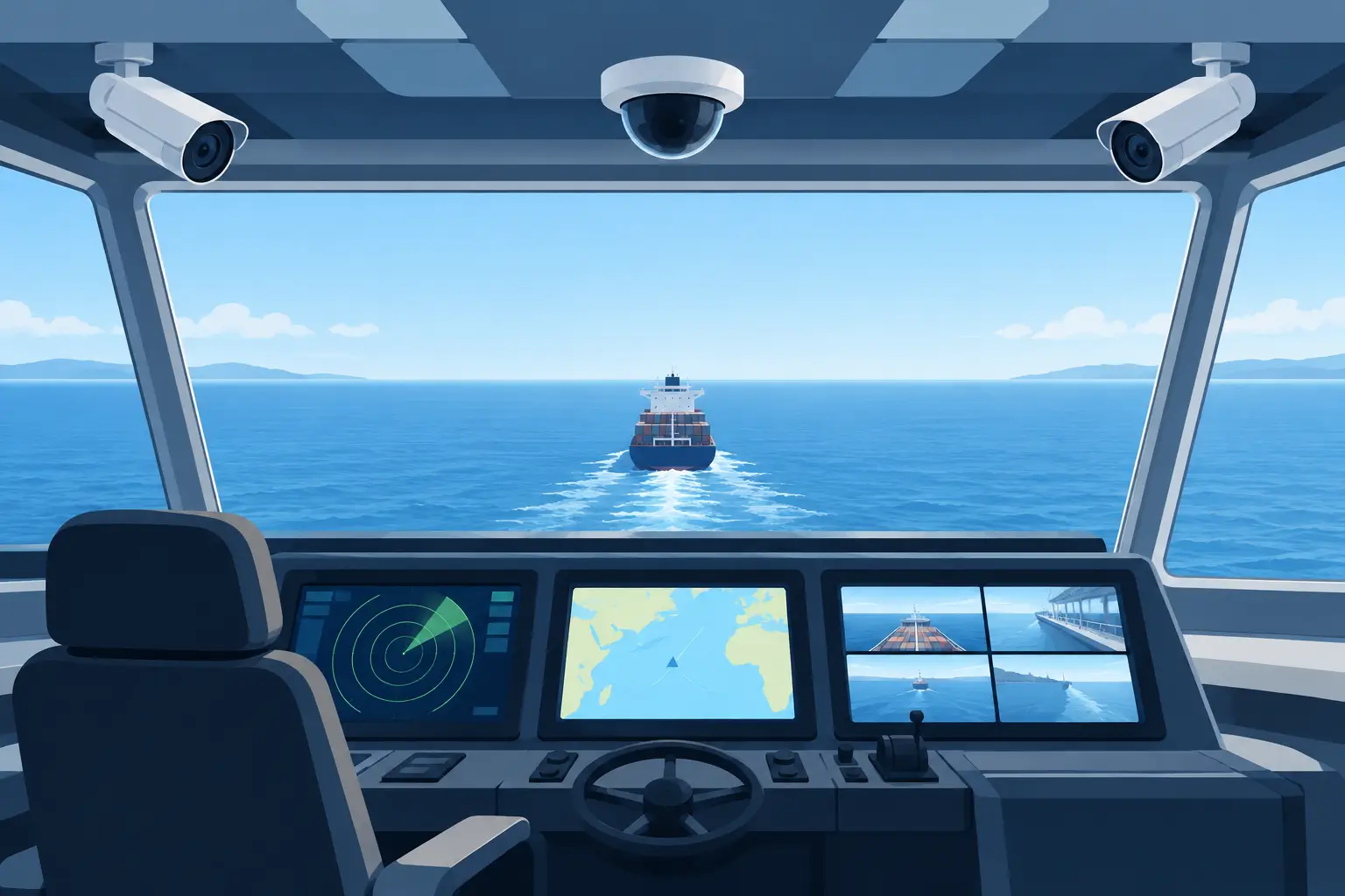 Essential Ship Bridge Cameras for Safer Operations