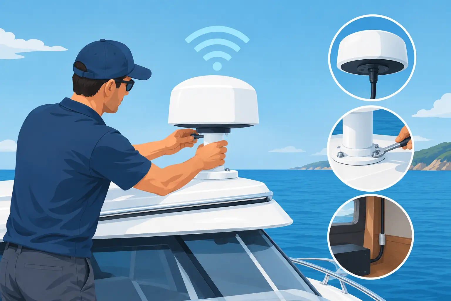 How to Install Marine WiFi Antennas Correctly